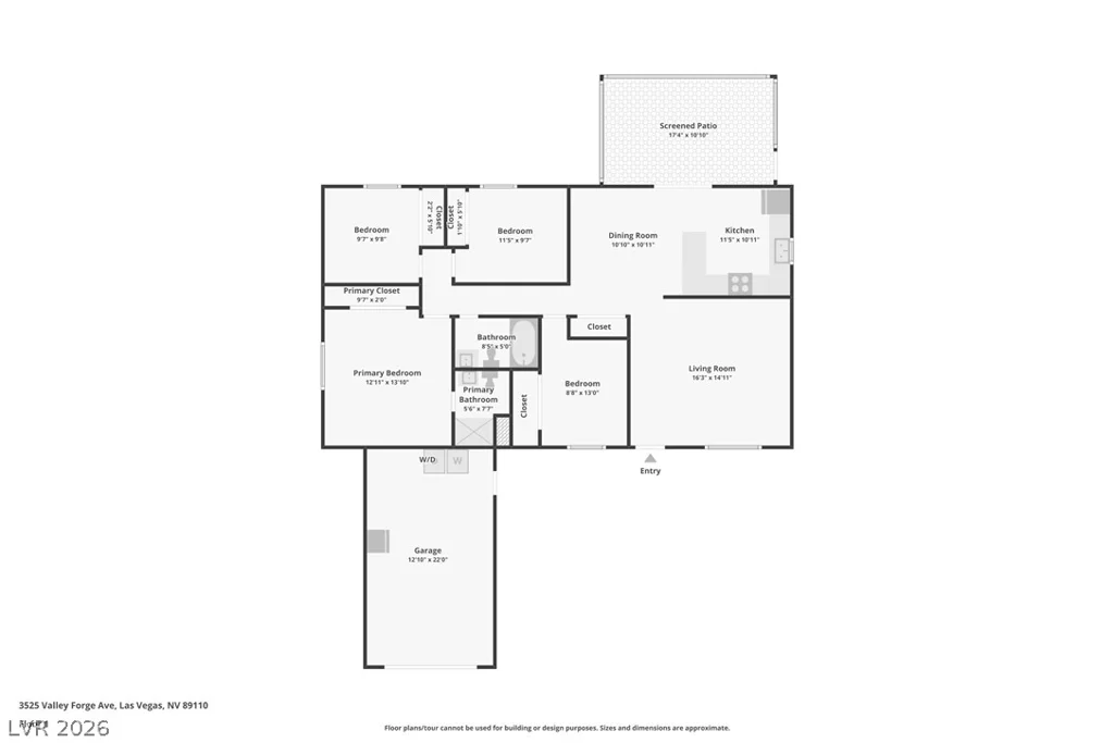 3525 Valley Forge, Las Vegas, NV 89110