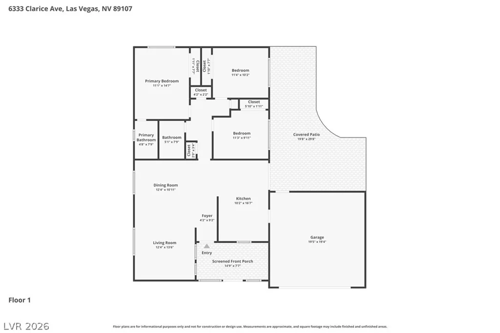 6333 Clarice, Las Vegas, NV 89107