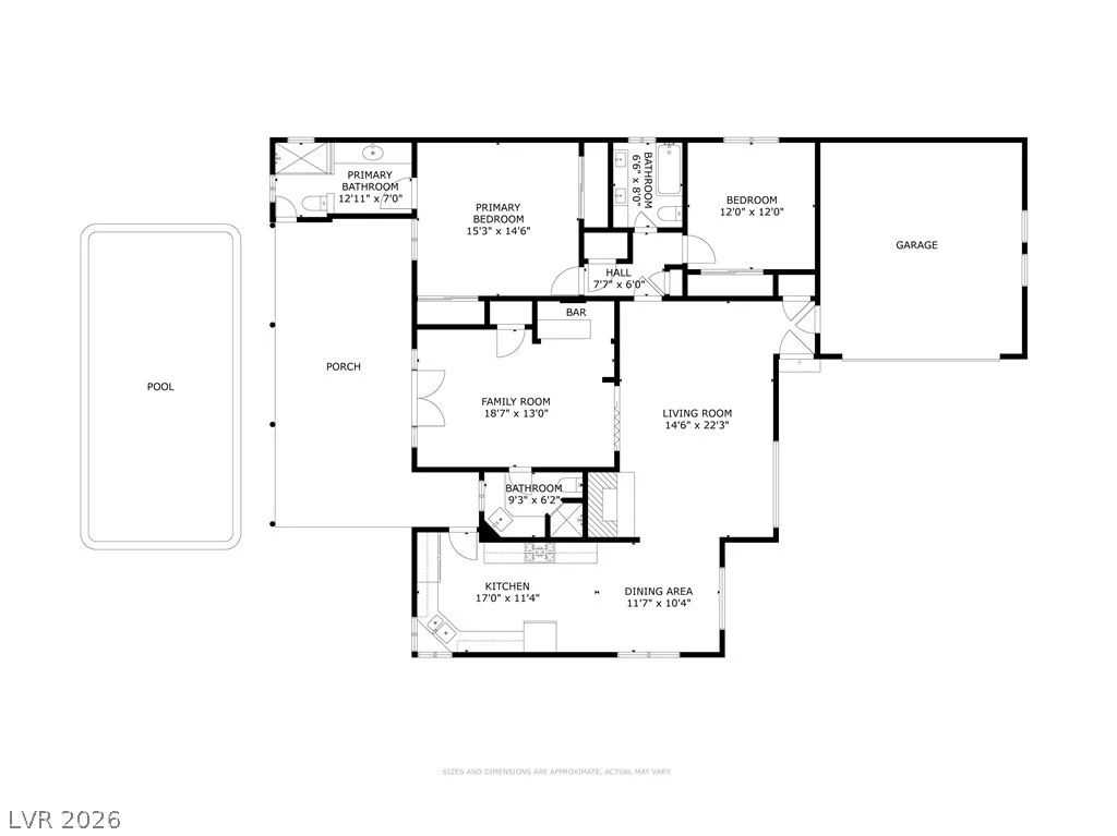 1800 Cochran, Las Vegas, NV 89104