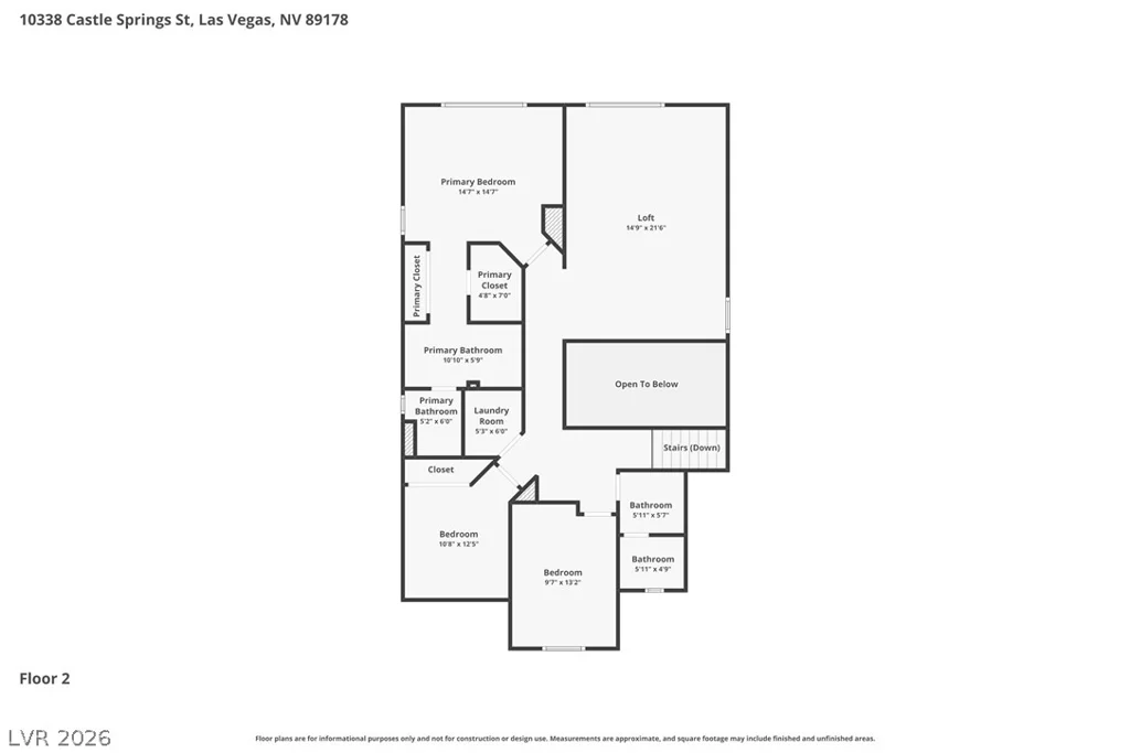10338 Castle Springs, Las Vegas, NV 89178