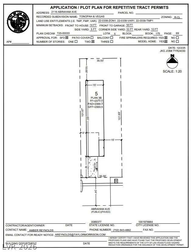 2116 Abraham, Las Vegas, NV 89106