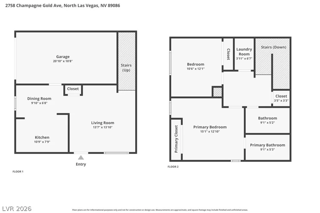 2758 Champagne Gold, North Las Vegas, NV 89086