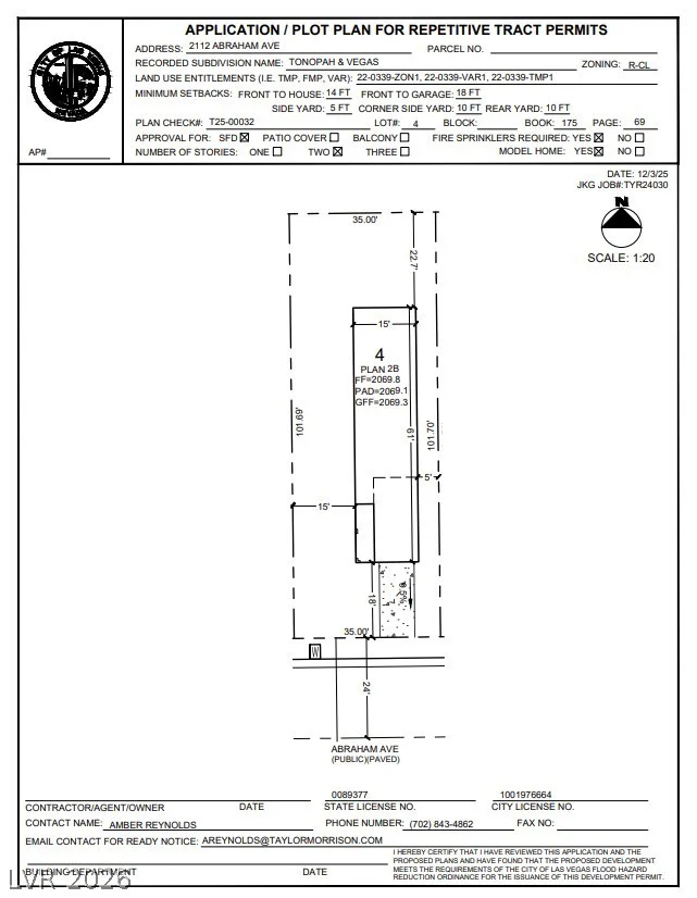 2112 Abraham, Las Vegas, NV 89106