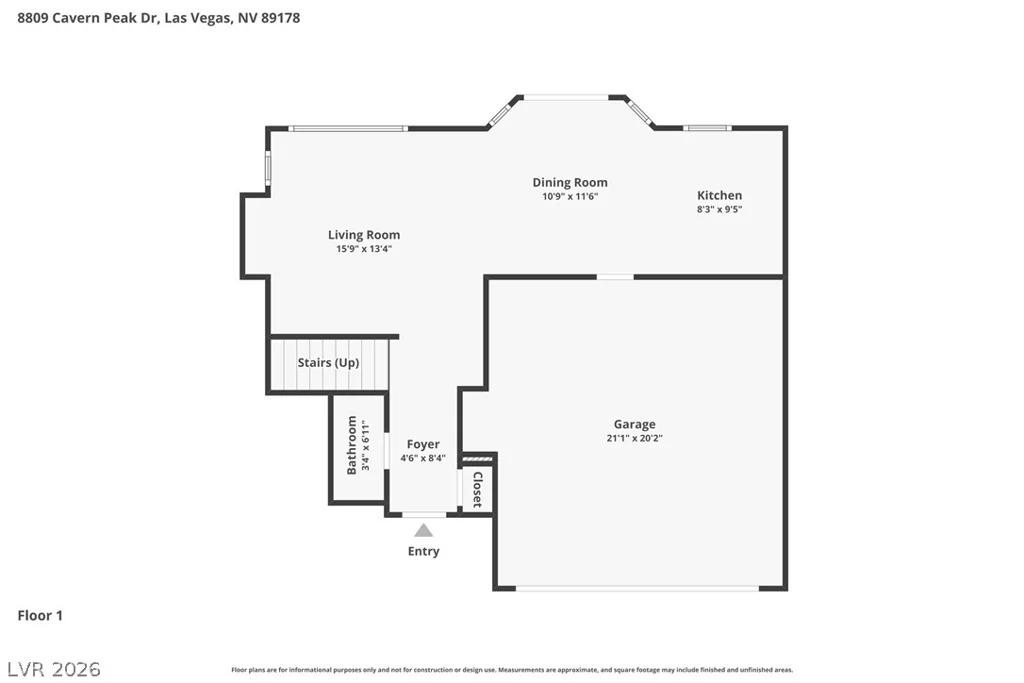 8809 Cavern Peak, Las Vegas, NV 89178