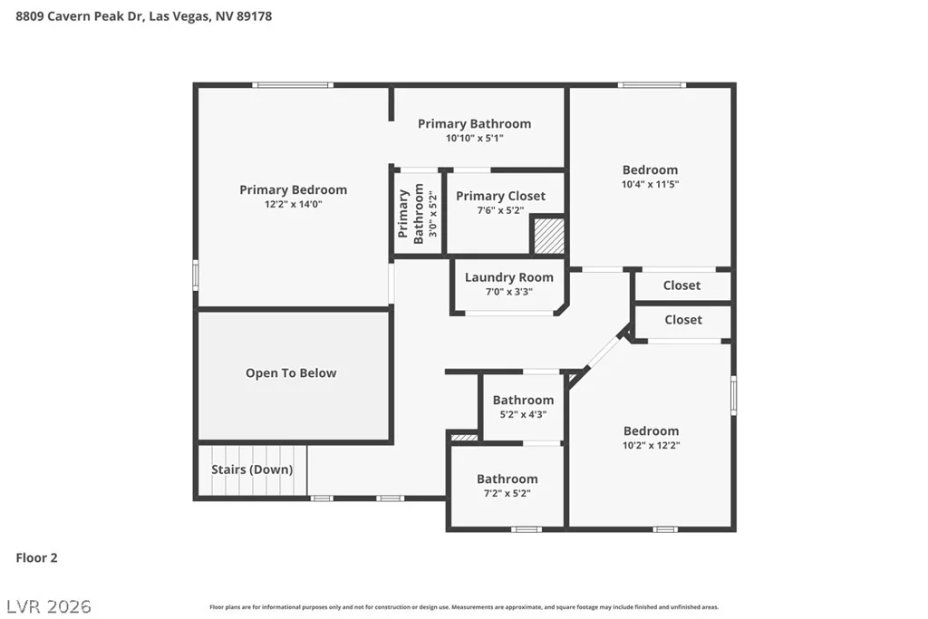 8809 Cavern Peak, Las Vegas, NV 89178