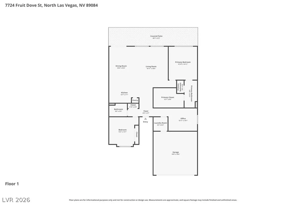 7724 Fruit Dove, North Las Vegas, NV 89084