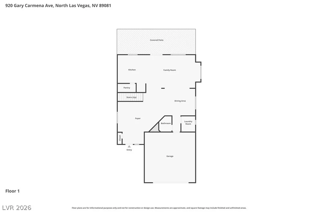 920 Gary Carmena, North Las Vegas, NV 89081