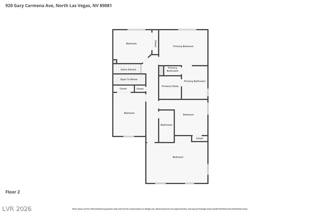 920 Gary Carmena, North Las Vegas, NV 89081