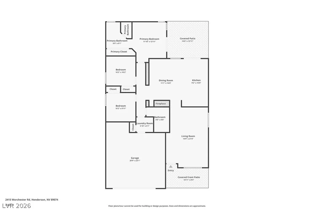 2415 Worchester, Henderson, NV 89074