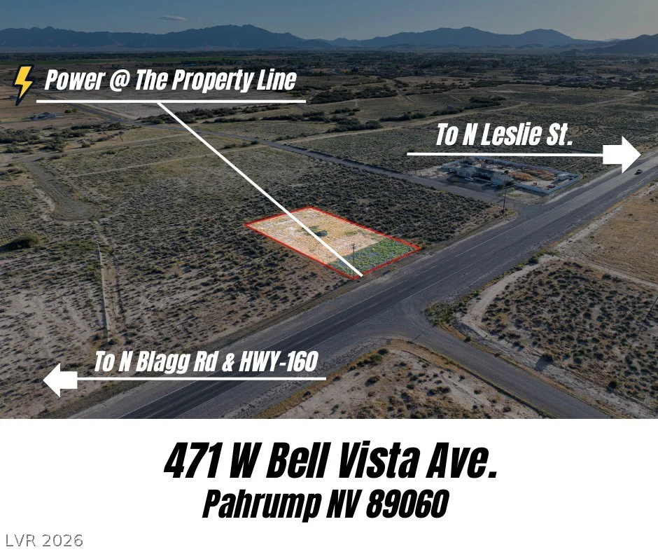 471 Bell Vista, Pahrump, NV 89060
