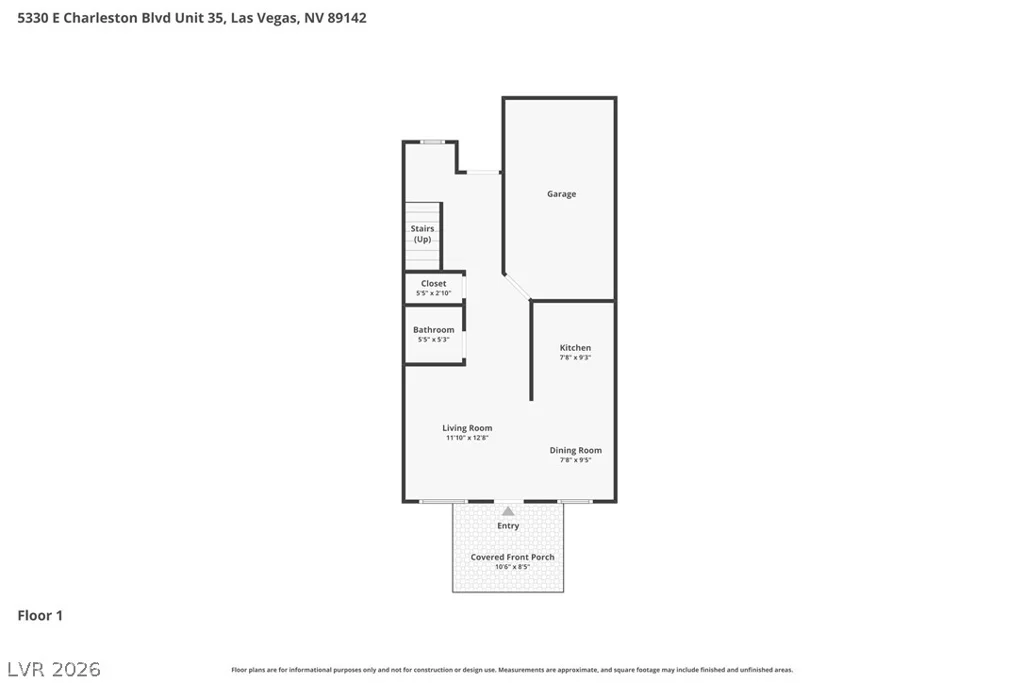5330 Charleston, Las Vegas, NV 89142