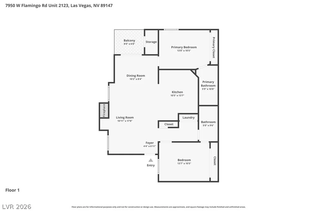 7950 Flamingo, Las Vegas, NV 89147