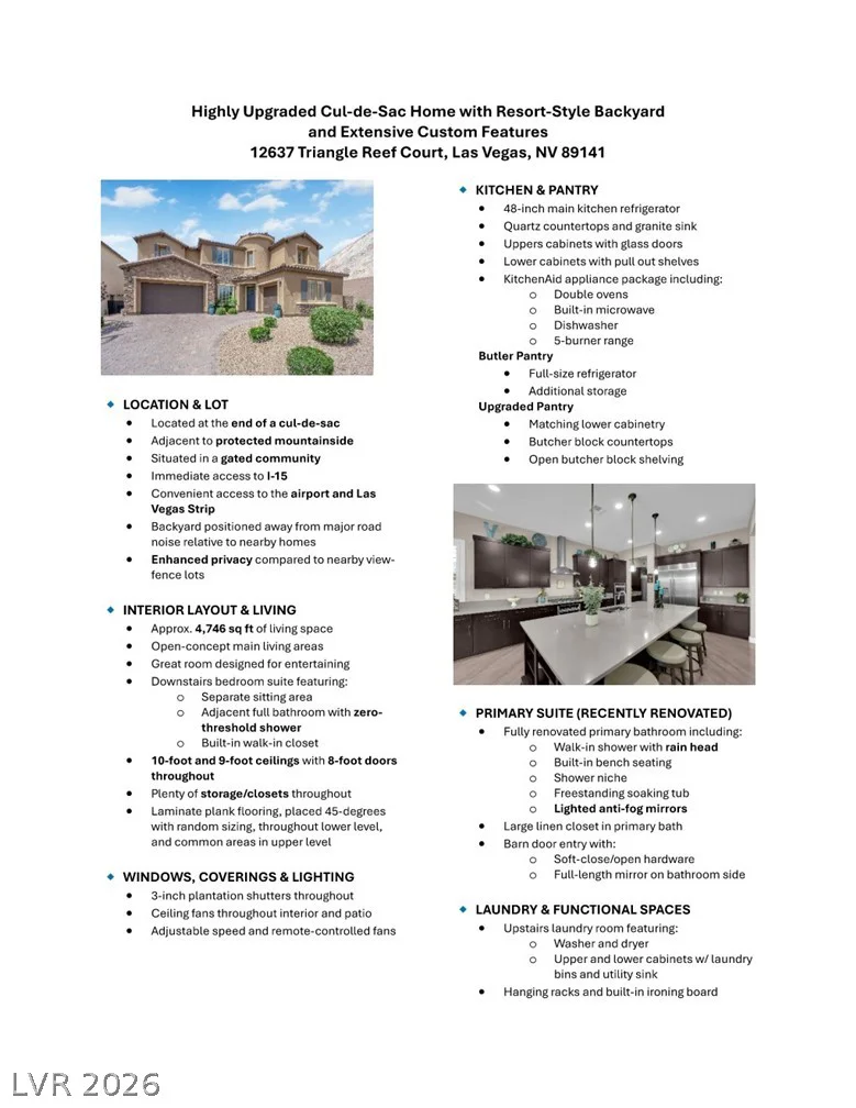 12637 Triangle Reef, Las Vegas, NV 89141