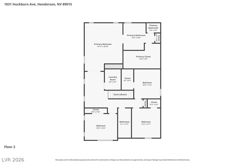 1031 Huckburn, Henderson, NV 89015
