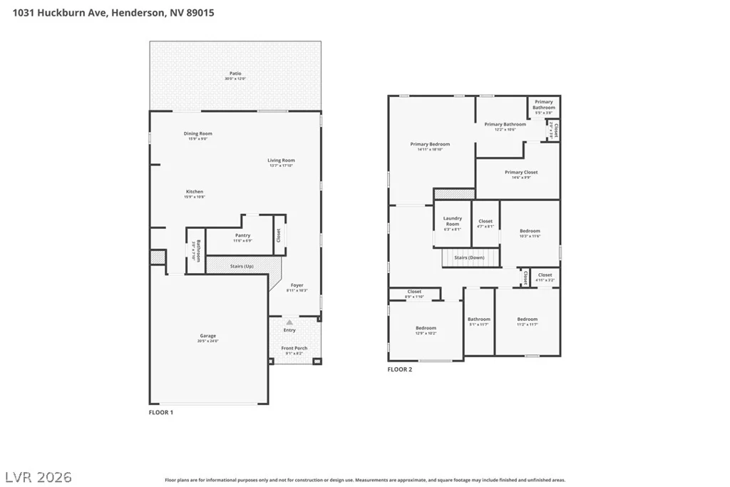 1031 Huckburn, Henderson, NV 89015