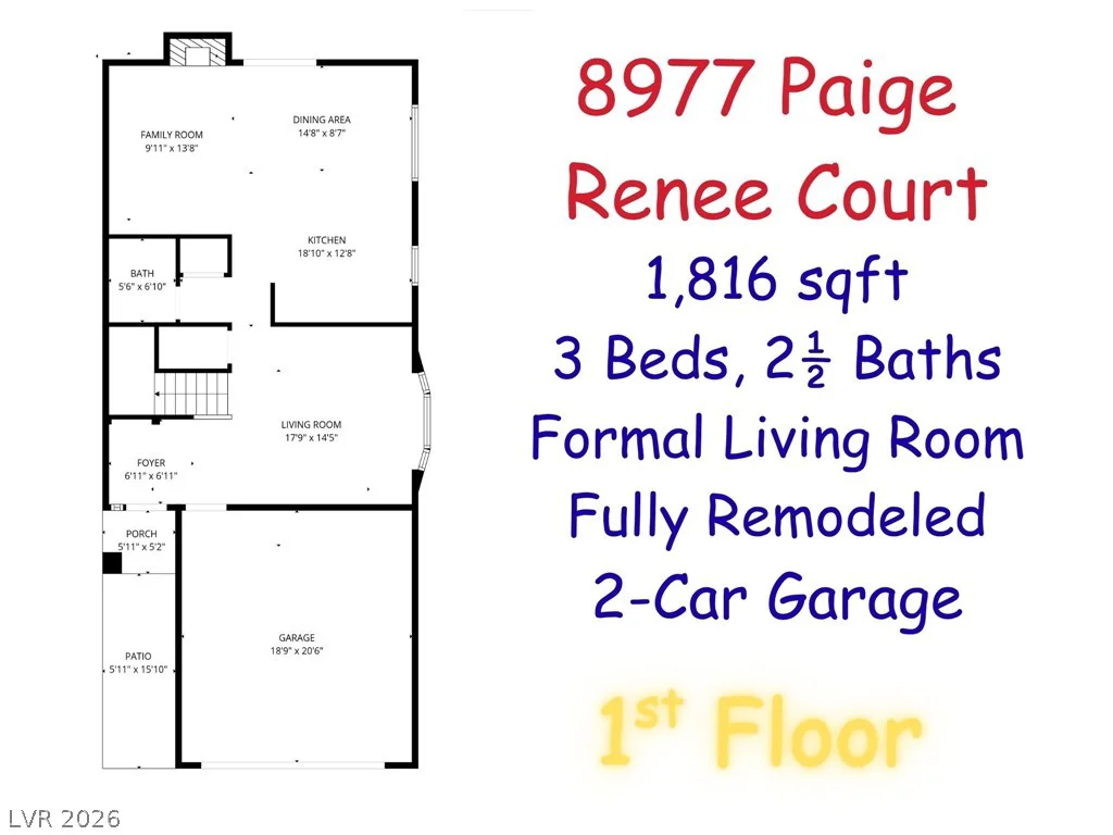 8977 Paige Renee, Las Vegas, NV 89117