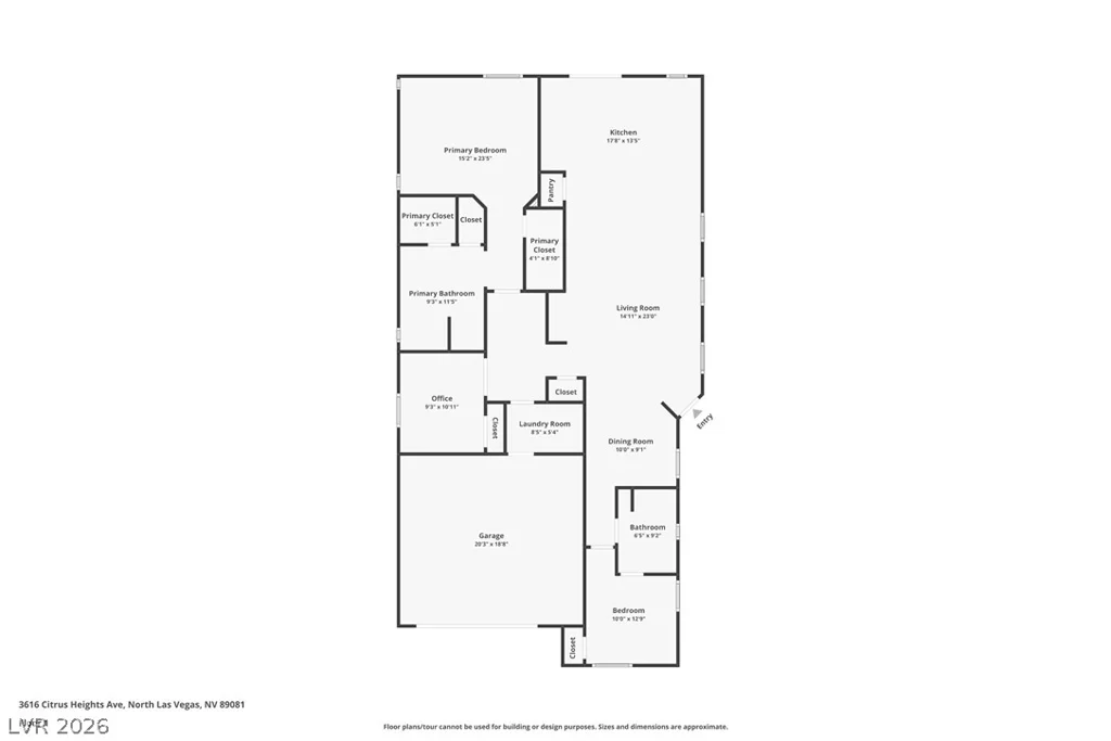 3616 Citrus Heights, North Las Vegas, NV 89081