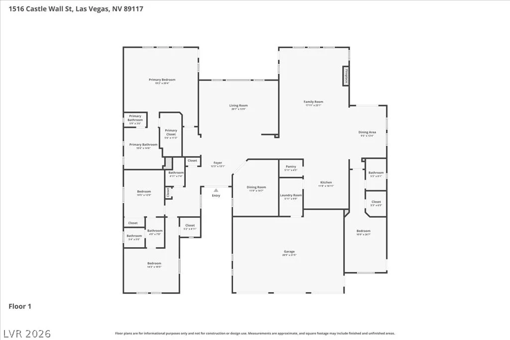1516 Castle Wall, Las Vegas, NV 89117