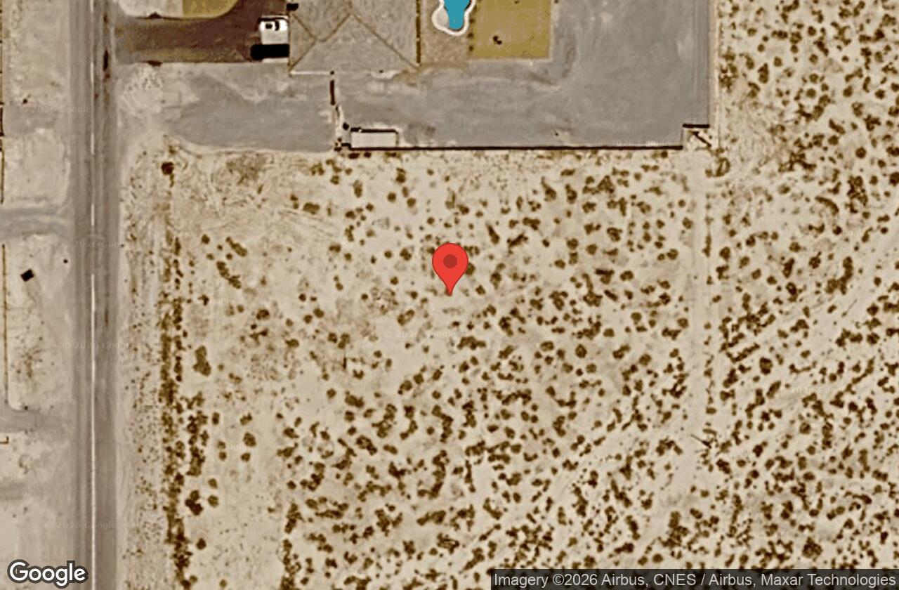 Satellite map for 3951 Malibou, Pahrump, NV 89048