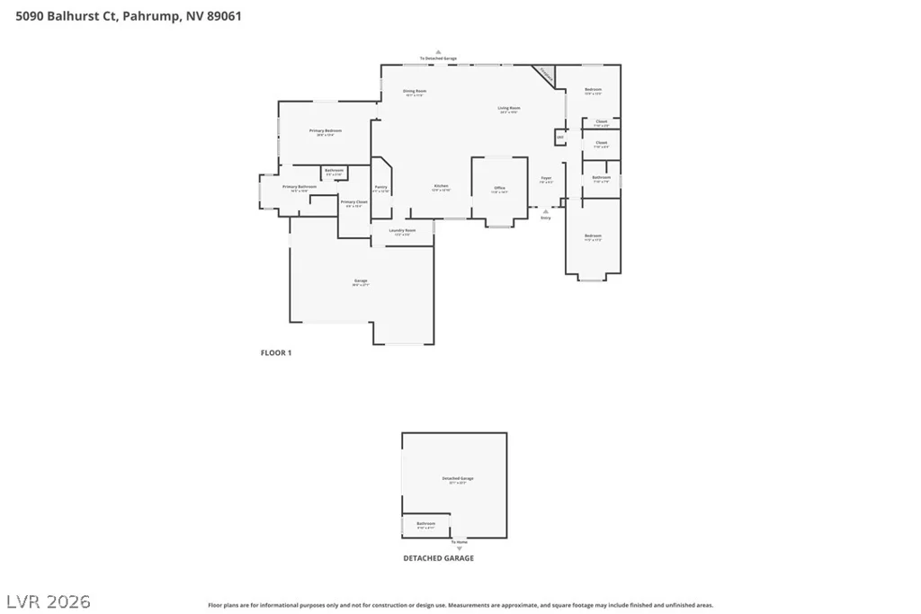 5090 Balhurst, Pahrump, NV 89061