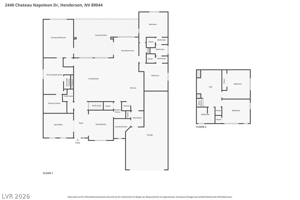 2440 Chateau Napoleon, Henderson, NV 89044