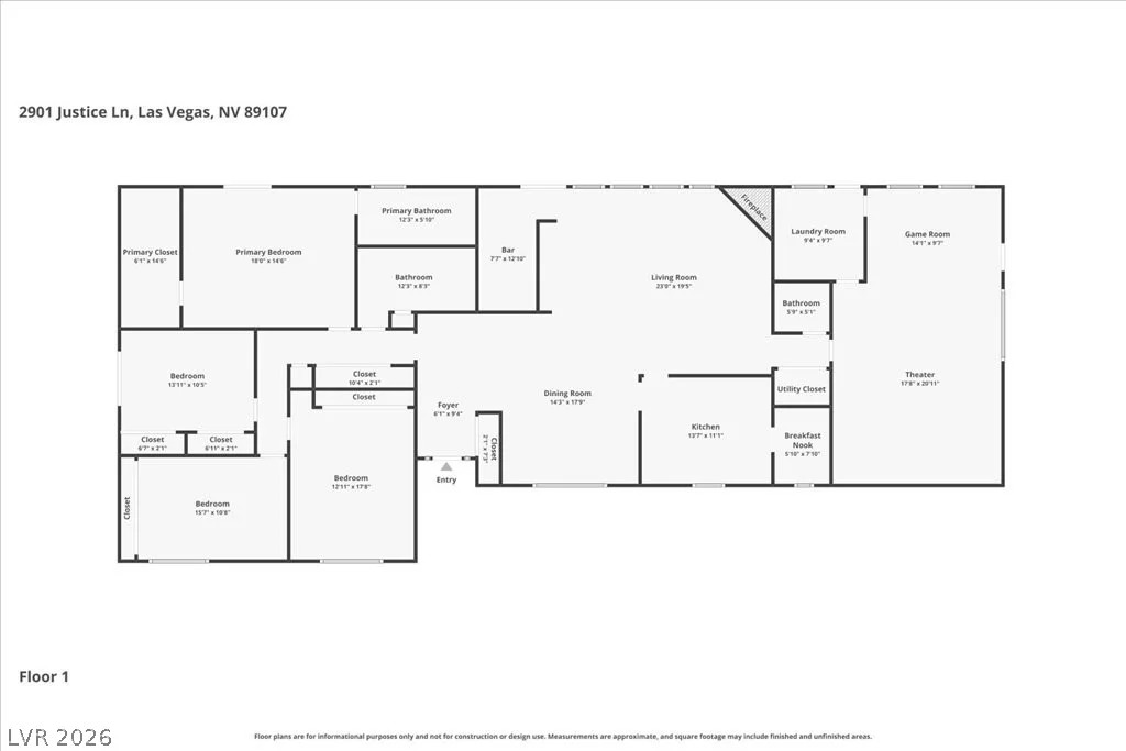 2901 Justice, Las Vegas, NV 89107