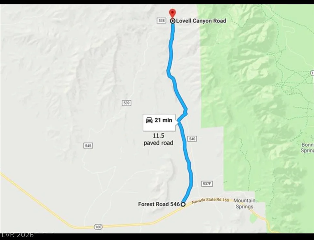 Lovell Canyon Summit rd- 2, Las Vegas, NV 89124