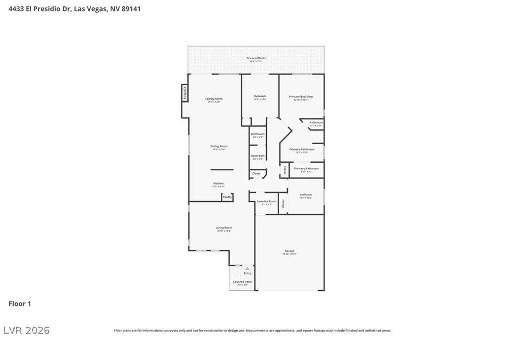 4433 El Presidio, Las Vegas, NV 89141