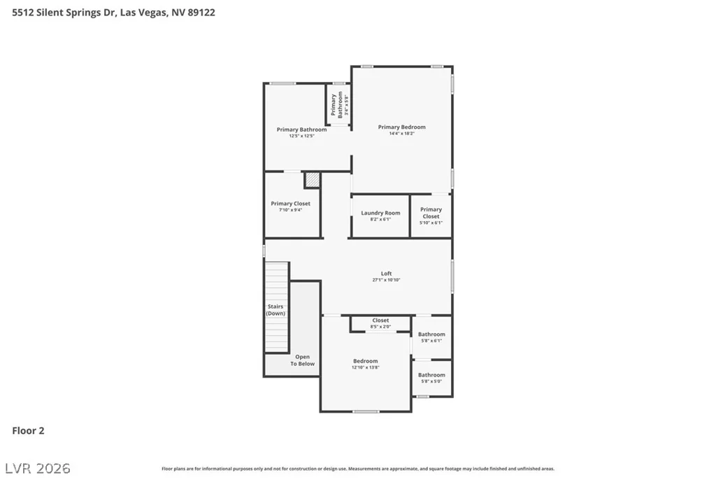 5512 Silent Springs, Las Vegas, NV 89122