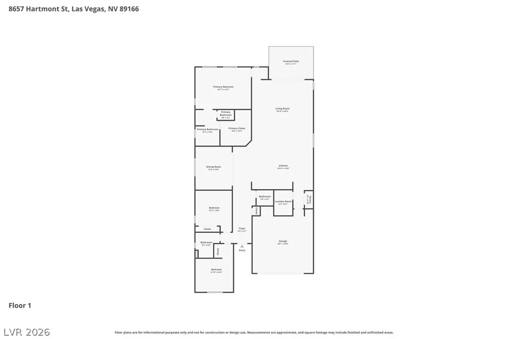8657 Hartmont, Las Vegas, NV 89166