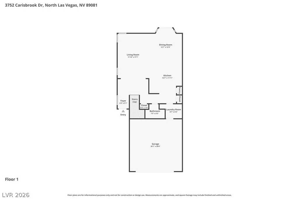 3752 Carisbrook, North Las Vegas, NV 89081