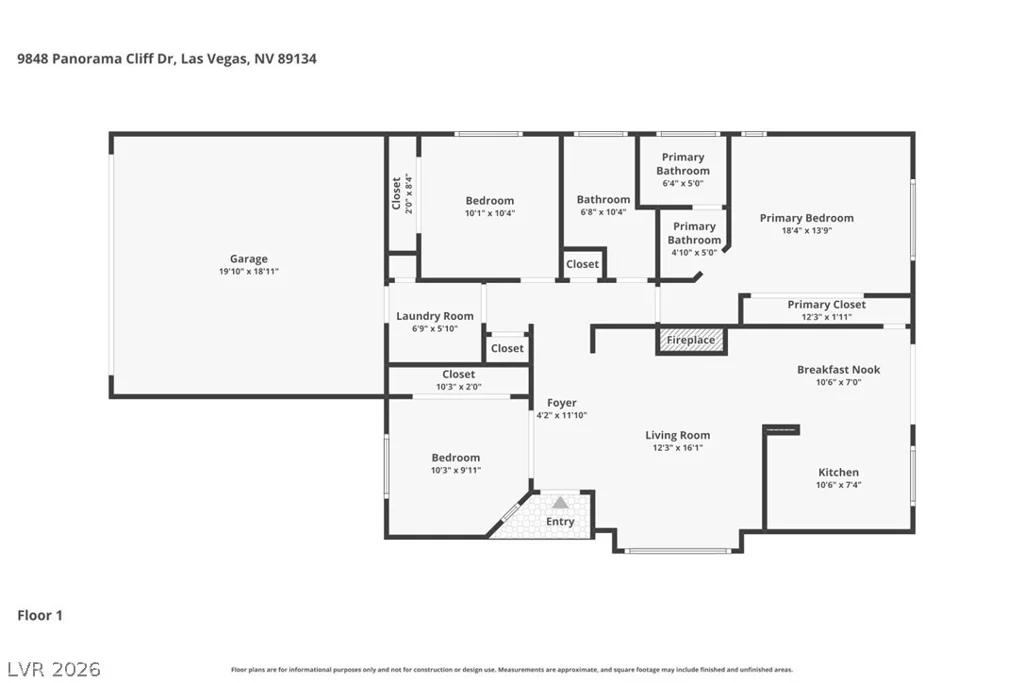 9848 Panorama Cliff, Las Vegas, NV 89134