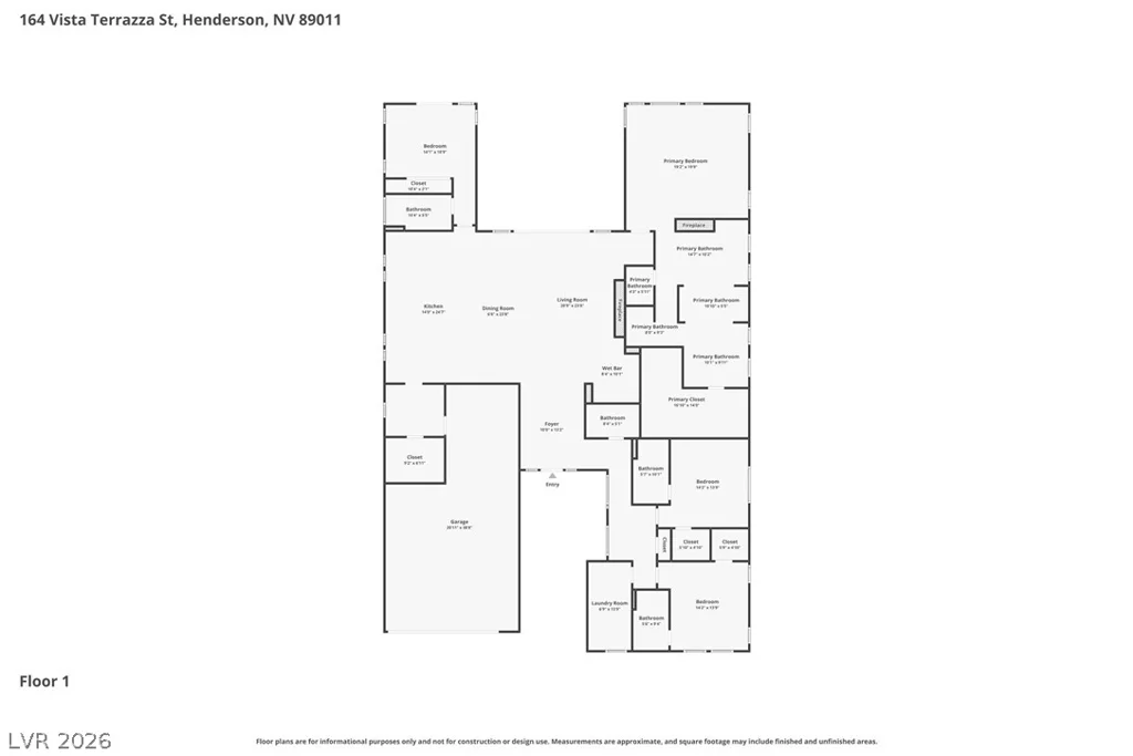 164 Vista Terrazza, Henderson, NV 89011