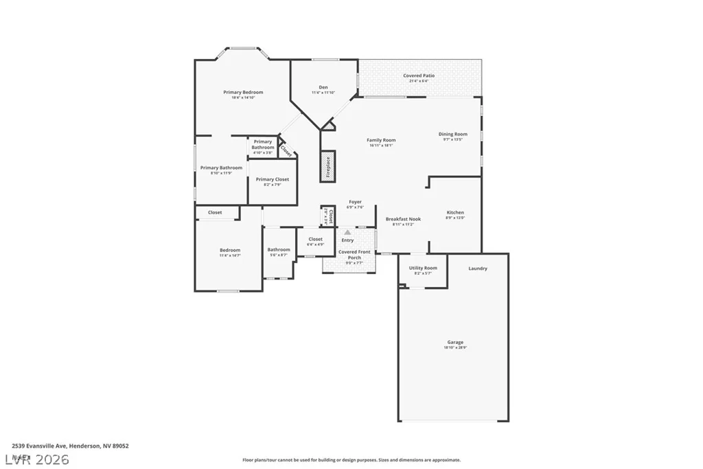 2539 Evansville, Henderson, NV 89052