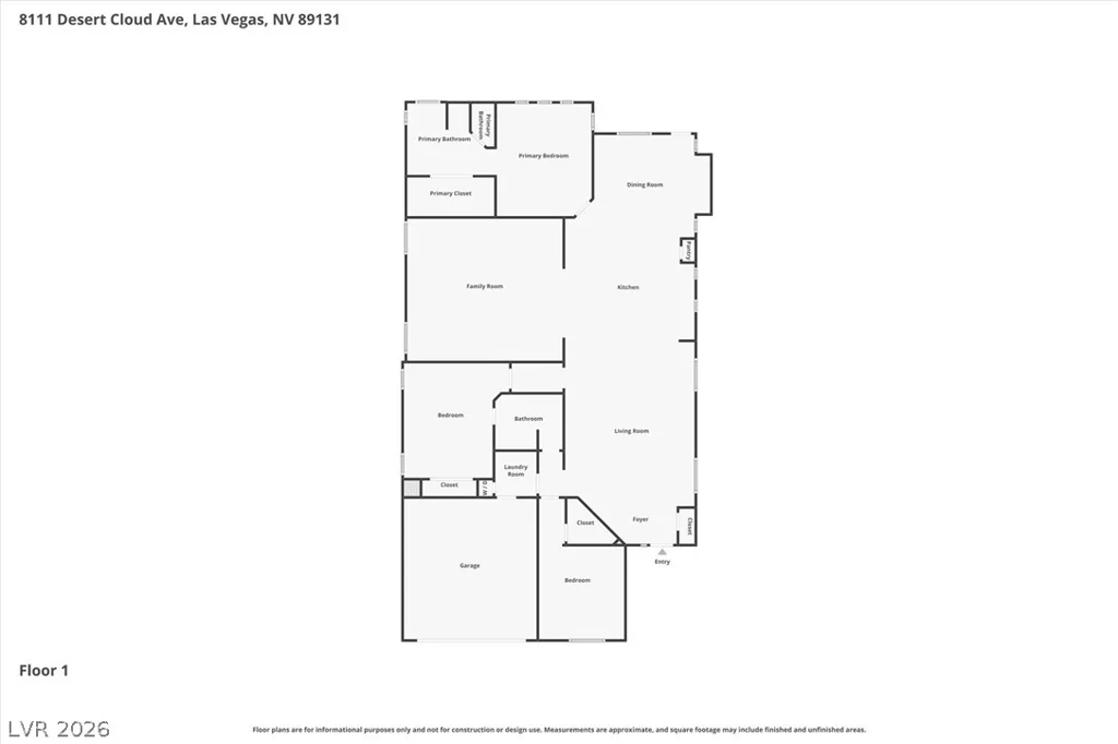 8111 Desert Cloud, Las Vegas, NV 89131