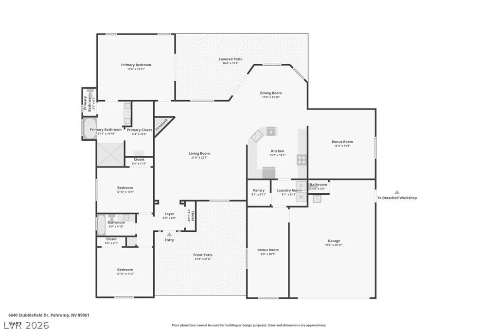 6640 Stubblefield, Pahrump, NV 89061