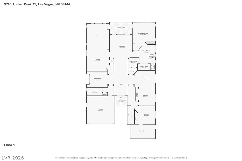 9700 Amber Peak, Las Vegas, NV 89144