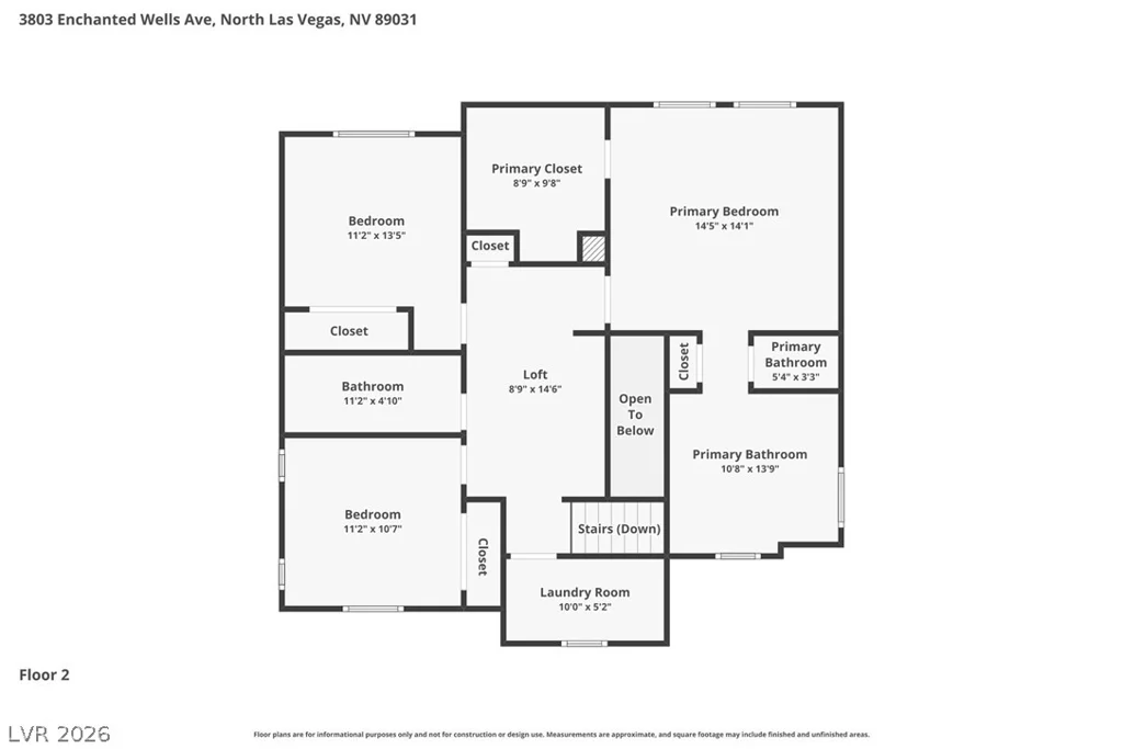 3803 Enchanted Well, North Las Vegas, NV 89031