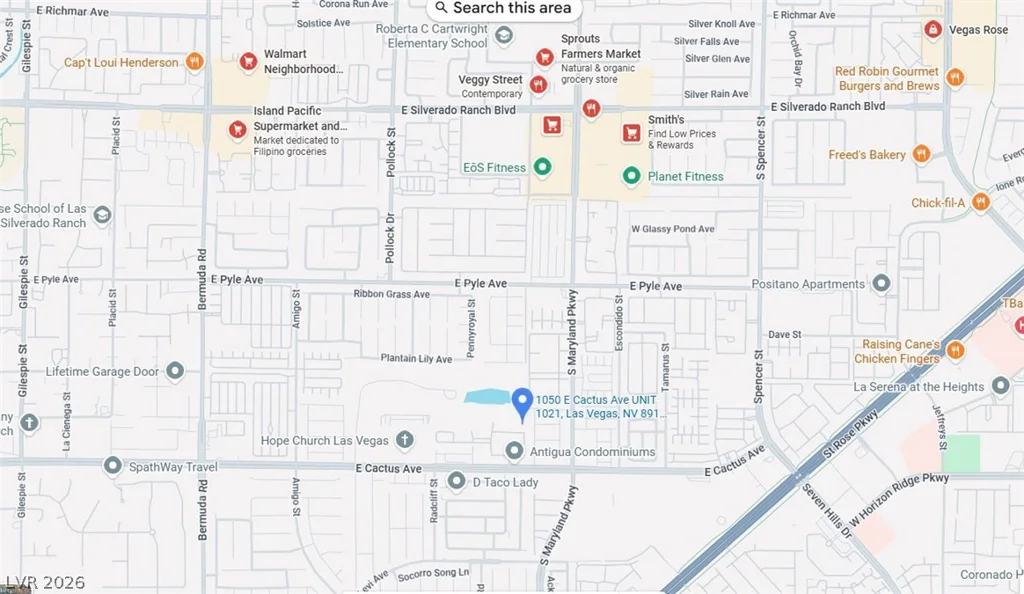 1050 Cactus, Las Vegas, NV 89183