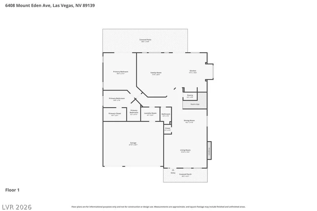 6408 Mount Eden, Las Vegas, NV 89139