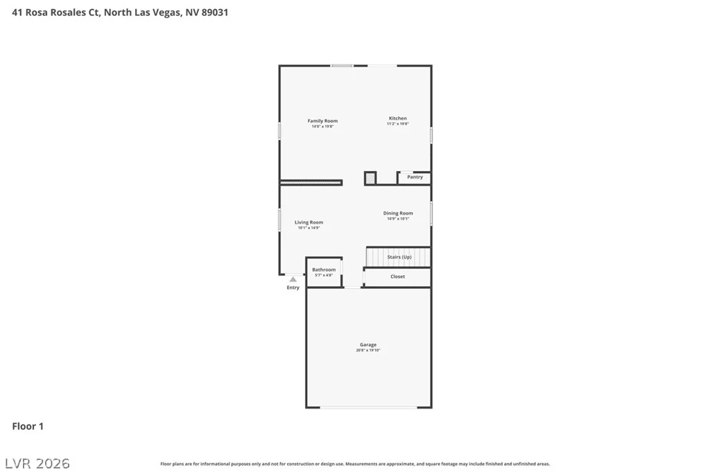 41 Rosa Rosales, North Las Vegas, NV 89031