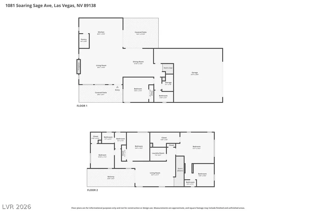 1081 Soaring Sage, Las Vegas, NV 89138