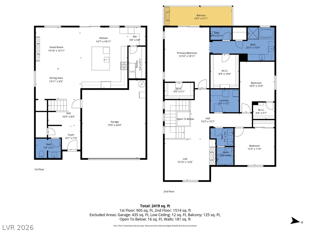 5633 LOWELL CLIFF, North Las Vegas, NV 89081