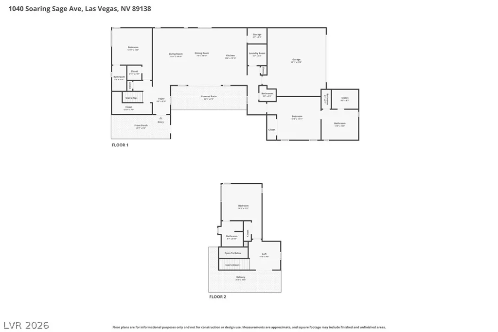 1040 Soaring Sage, Las Vegas, NV 89138
