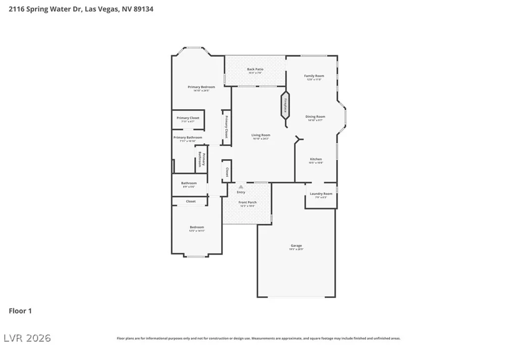 2116 Spring Water, Las Vegas, NV 89134