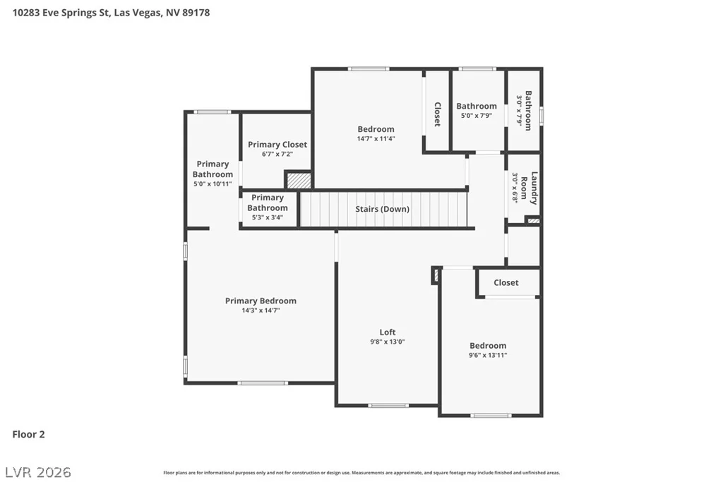 10283 Eve Springs, Las Vegas, NV 89178