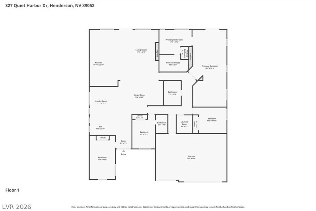 327 Quiet Harbor, Henderson, NV 89052