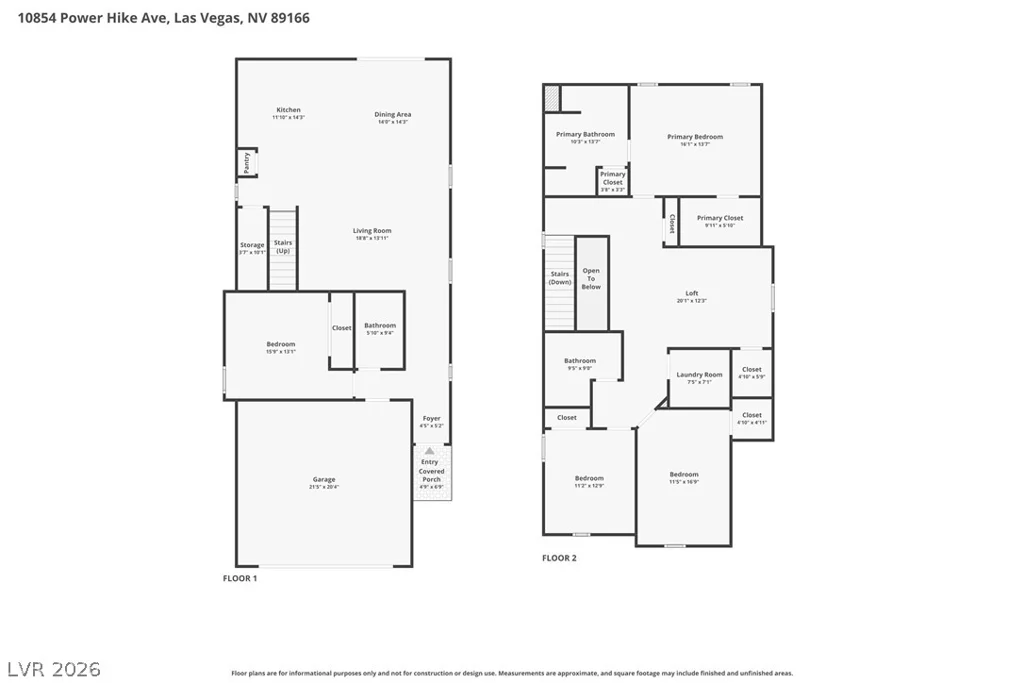 10854 Power Hike, Las Vegas, NV 89166