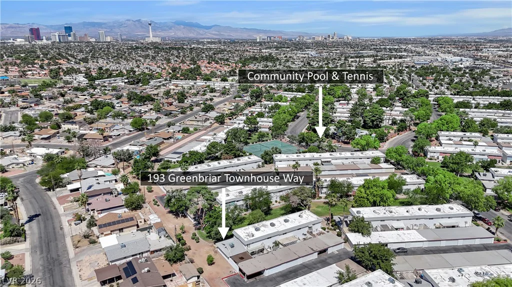 193 Greenbriar Townhouse, Las Vegas, NV 89121