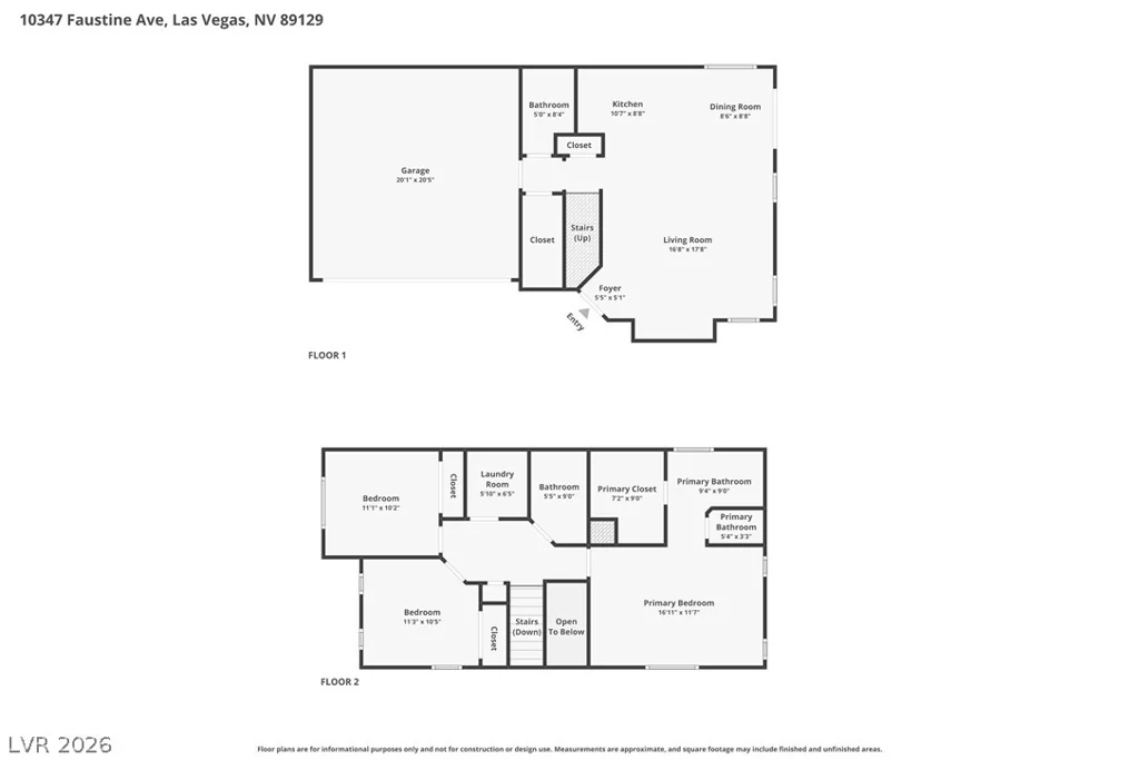 10347 Faustine, Las Vegas, NV 89129